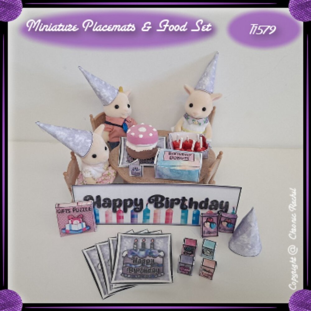 Large Birthday Set - Lilac